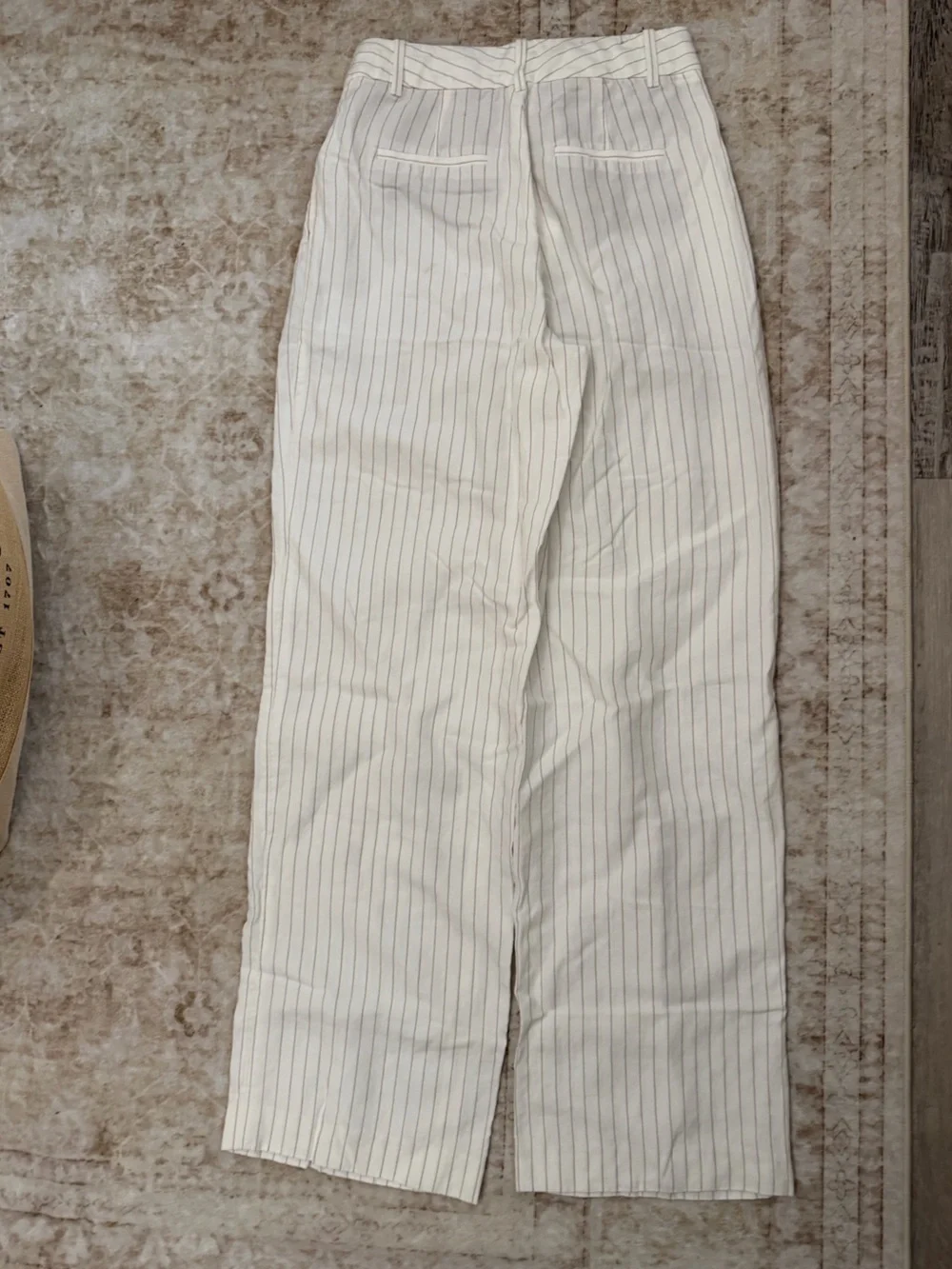 Aritzia The Effortless Pant CruiseLinen Tailored Linen Wide Leg Pants Size 0